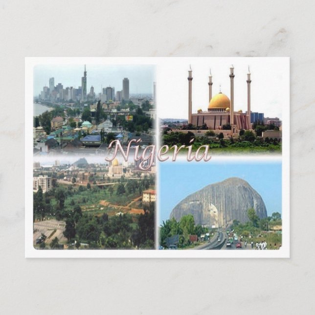 NG Nigeria - Vykort (Framsida)