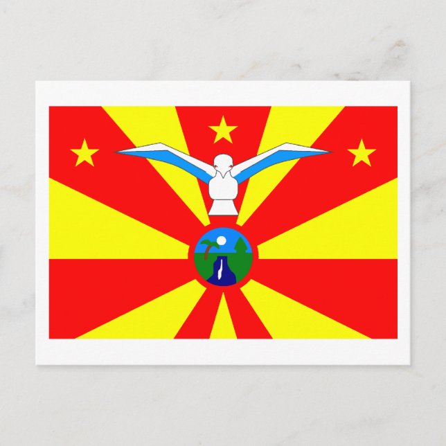 Ngardmau Flagga Vykort (Framsida)