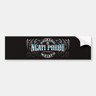 Ngati Porou LiferMoko krom Bildekal
