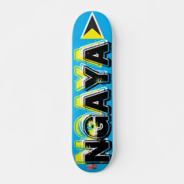 NGAYA 7 3/4-tums Skateboard-däck Mini Skateboard Bräda 18,5 Cm