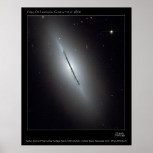 NGC5866-Kant-OnLenticularGalaxy-20 Poster