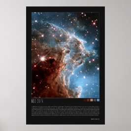 NGC 2174 (huvud-Nebula) Poster