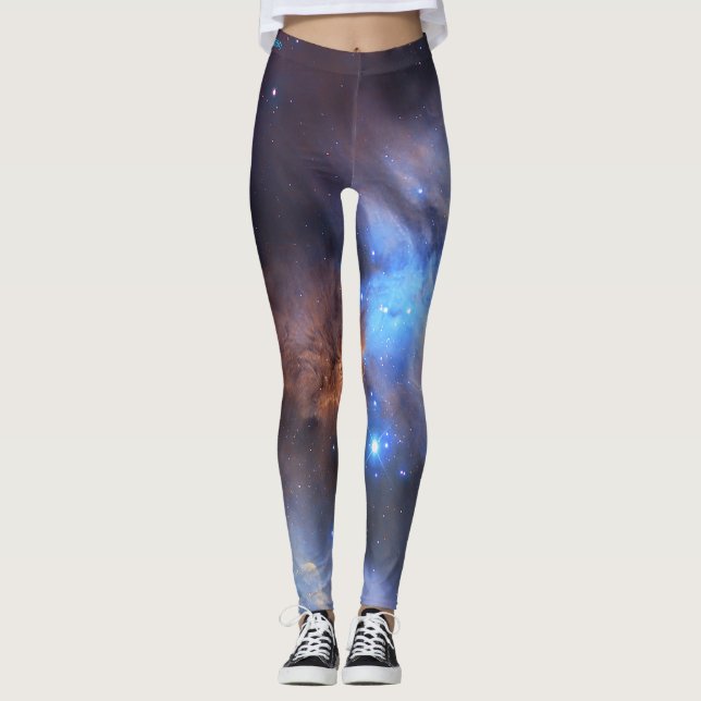 NGC 2264 - Klustret Julgran Leggings (Framsida)