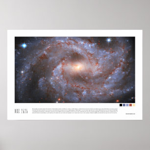 NGC 2525 (Hubble Space Telescope) Poster