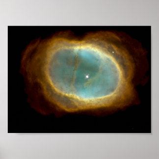 NGC 3132, åttaburst Nebula, södra Ring Nebula Poster