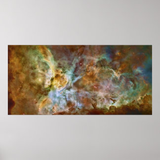 NGC 3372 Carinae Nebula från Hubble Poster