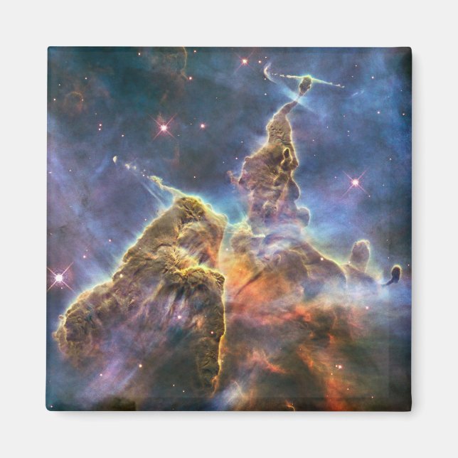 NGC-3372 "Mystic Mountain" Magnet (Framsidan)