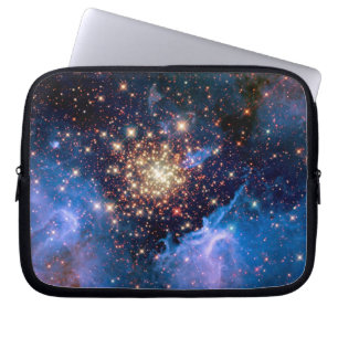 NGC 3603 stjärnhop - NASA Hubble rymdfoto Laptop Fodral