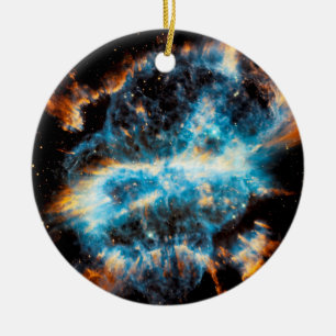 NGC 5189 planetarisk nebulosa - Hubble-rymdfoto Julgransprydnad Keramik