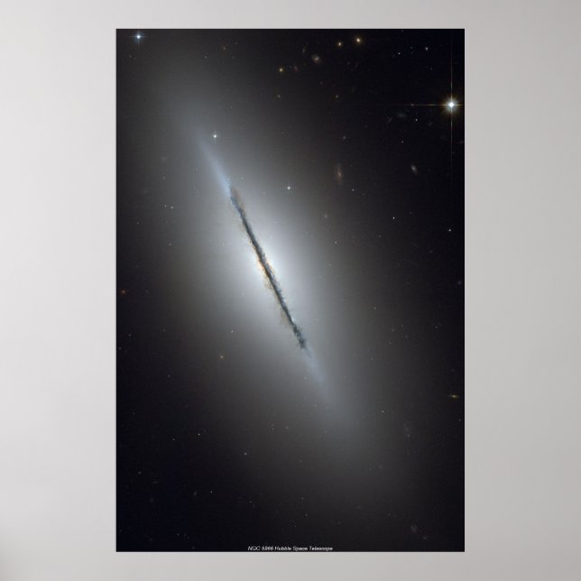 NGC 5866, Spindle Galaxy Poster (Framsidan)