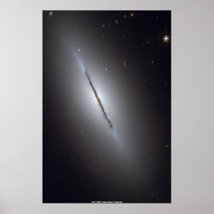 NGC 5866, Spindlegalaxen Poster