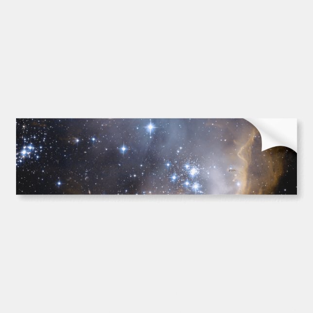 NGC 602 ljusa stjärnor NASA Bildekal (Framsidan)