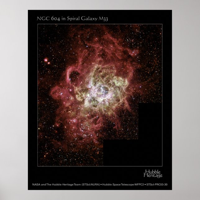 NGC 604 POSTER (Framsidan)