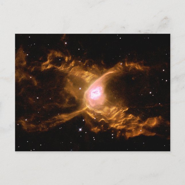 NGC 6537, Red Spider Nebula i Sagittarius Vykort (Framsida)