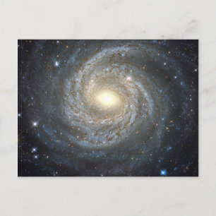 NGC 6814 Spiral Snowflake Galaxy Vykort
