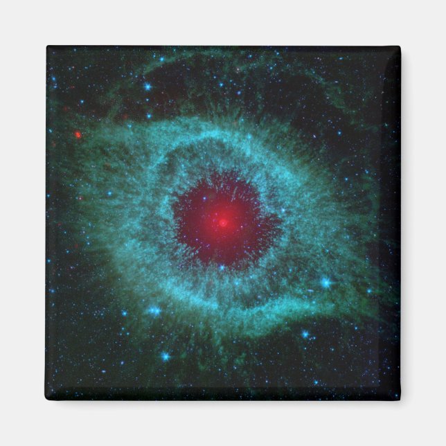 NGC 7293 Helix Nebula NASA Magnet (Framsidan)