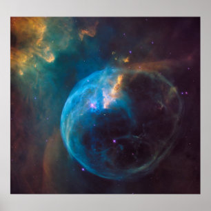 NGC 7635 - Bubbelnebulan Poster