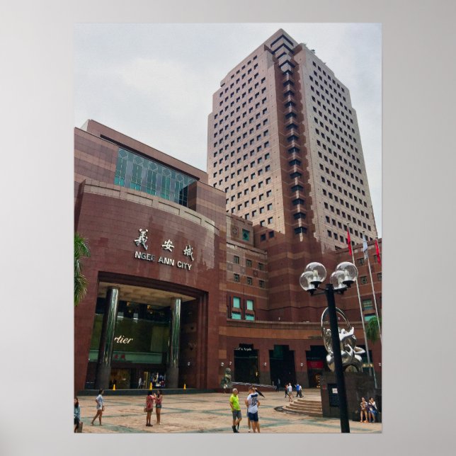 Ngee Ann City Shopping Mall Singapore Poster (Framsidan)