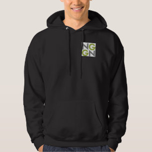 NGGN-vinande upp Hoodiemanar grått för ljung Sweatshirt