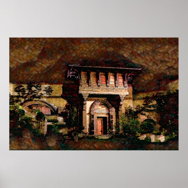 NGHT IN SHANGRI-LA Poster (Framsidan)