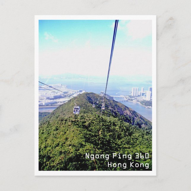 Ngong Ping 360, Hong Kong Vykort (Framsida)