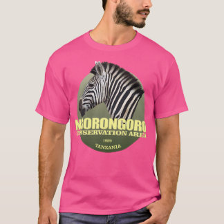 Ngorongoro Conservation Area (Zebra)(Wt2) T Shirt