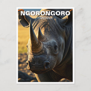 Ngorongoro Crater Tanzania-vykort Vykort