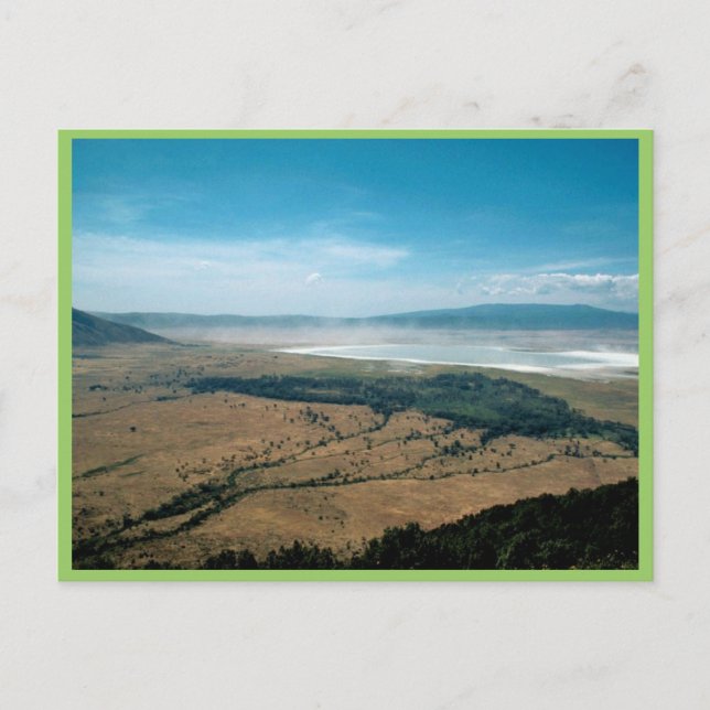 Ngorongoro Crater Vykort (Framsida)