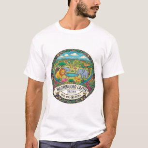NGORONGORO-KRATERN TANZANIA T SHIRT