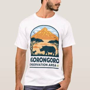 Ngorongoro naturvårdsområde (Tanzania) T Shirt