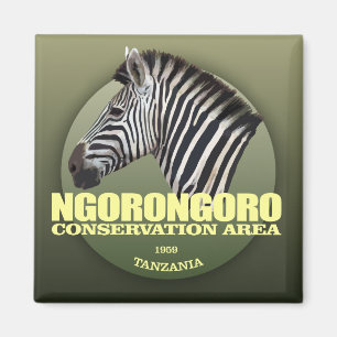 Ngorongoro (sebra) VIKT Magnet