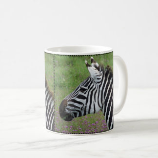 Ngorongoro Zebra Close-Up Kaffemugg