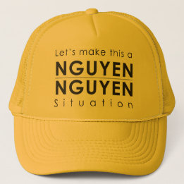 Nguyen/Nguyen lägetruckerkeps Truckerkeps