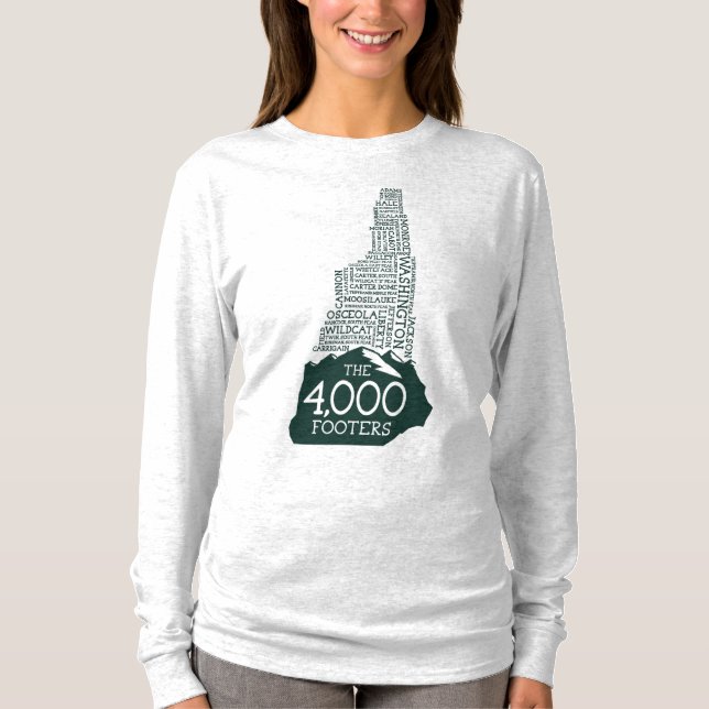 NH 4000 Foters Kvinnors Långärmad T-Shirt (Framsida)