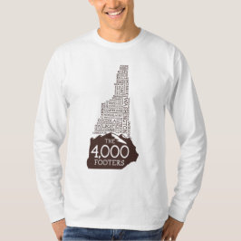 NH 4000 Foters Långärmad T-Shirt (brun Logotyp)