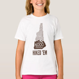 NH 4000-sidfötter med T-Shirt (brun Logotyp)