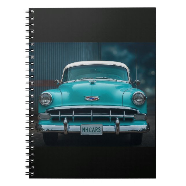 NH Antique/Classic Cars Anteckningsbok (Framsidan)