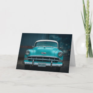 NH Antique/Classic Cars Blank Hälsning Kort