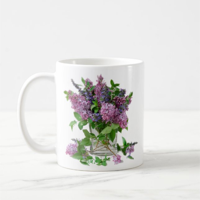 NH Lilac Mugg av Diane Heller (Vänster)