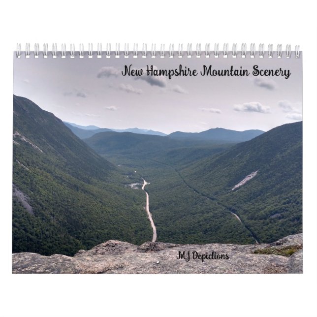 NH Mountain Scenery Calendar Kalender (Omslag)