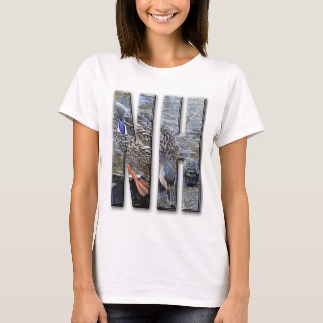 NH NEW HAMPSHIRE T SHIRT (Framsida)