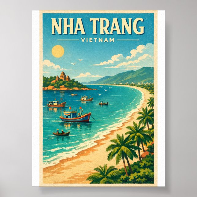 nha trang vietnam retro resa 2026 poster (Framsidan)