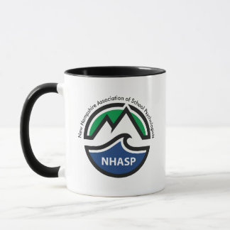 NHASP-Logotyp 2-Ton Mugg