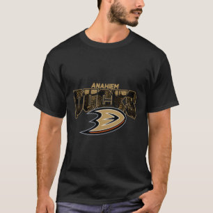 Nhl Surfa Skate Anaheim Ankor Handflatan Beach T Shirt