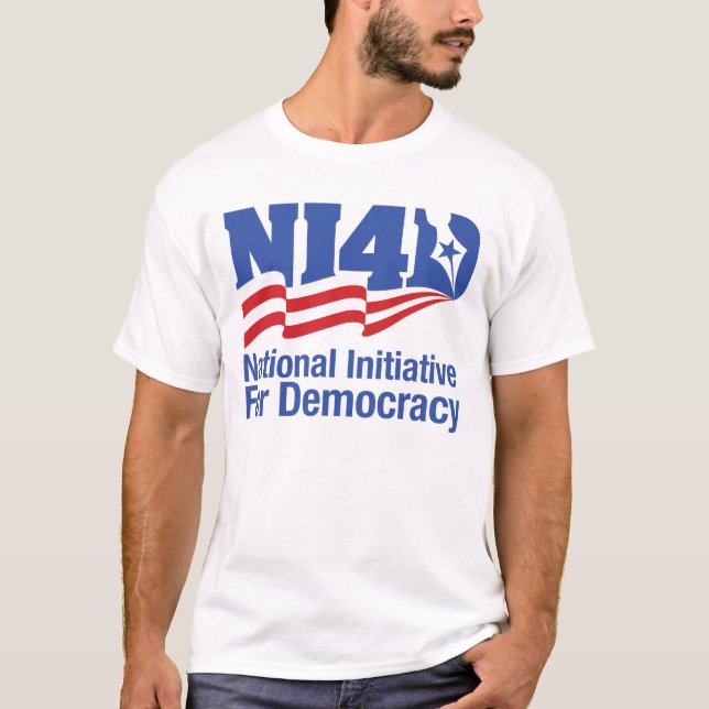 NI4D-skjorta T-shirt (Framsida)