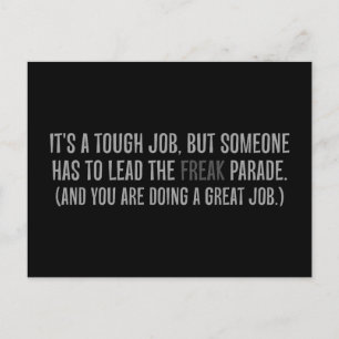 Ni är en utmärkt ledare vykort