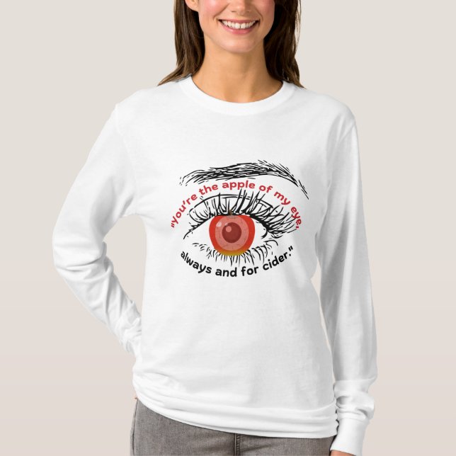 NI ÄR MIN ÖGA ÄPPLING T SHIRT (Framsida)