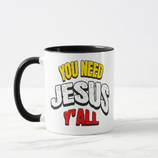 Ni Behöver Jesus Allihopa Mugg