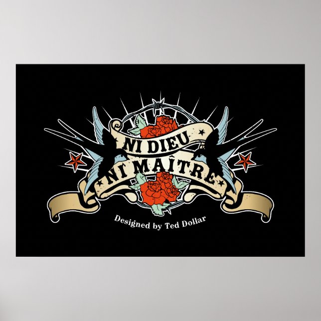 Ni Dieu Ni MAITRE Poster (Framsidan)