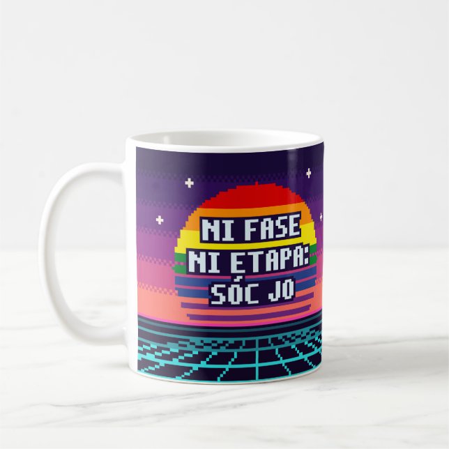 Ni Fase Ni Etapa: Sóc Jo Catalan Pride Pixel Mugg (Vänster)